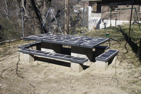 Restauration en plein air