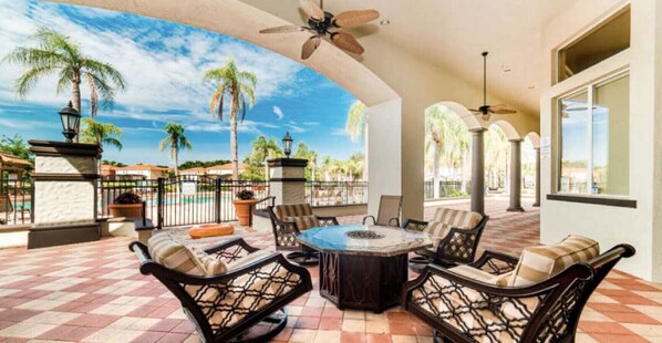 Restauration en plein air