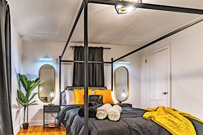 2 soverom, skrivebord, strykejern/-brett og wi-fi (inkludert)