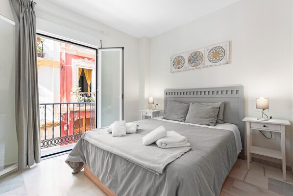 2 chambres, Wi-Fi, literie fournie