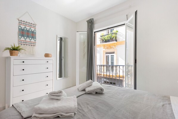 2 chambres, Wi-Fi, literie fournie