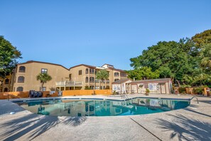 Indoor pool, a heated pool