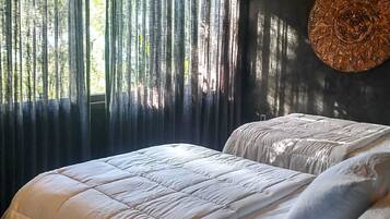 In-room safe, blackout curtains, soundproofing, free WiFi