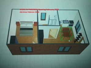 Basic Apartment | Desk, free WiFi