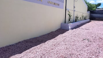 Majoituspaikan julkisivu