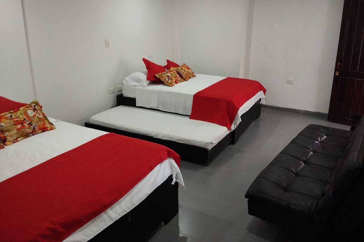 Family Room, Balcony, Beach View | Free WiFi