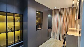 Apartamento de lujo, 1 habitación, no fumadores, vistas a la ciudad | Cocina privada