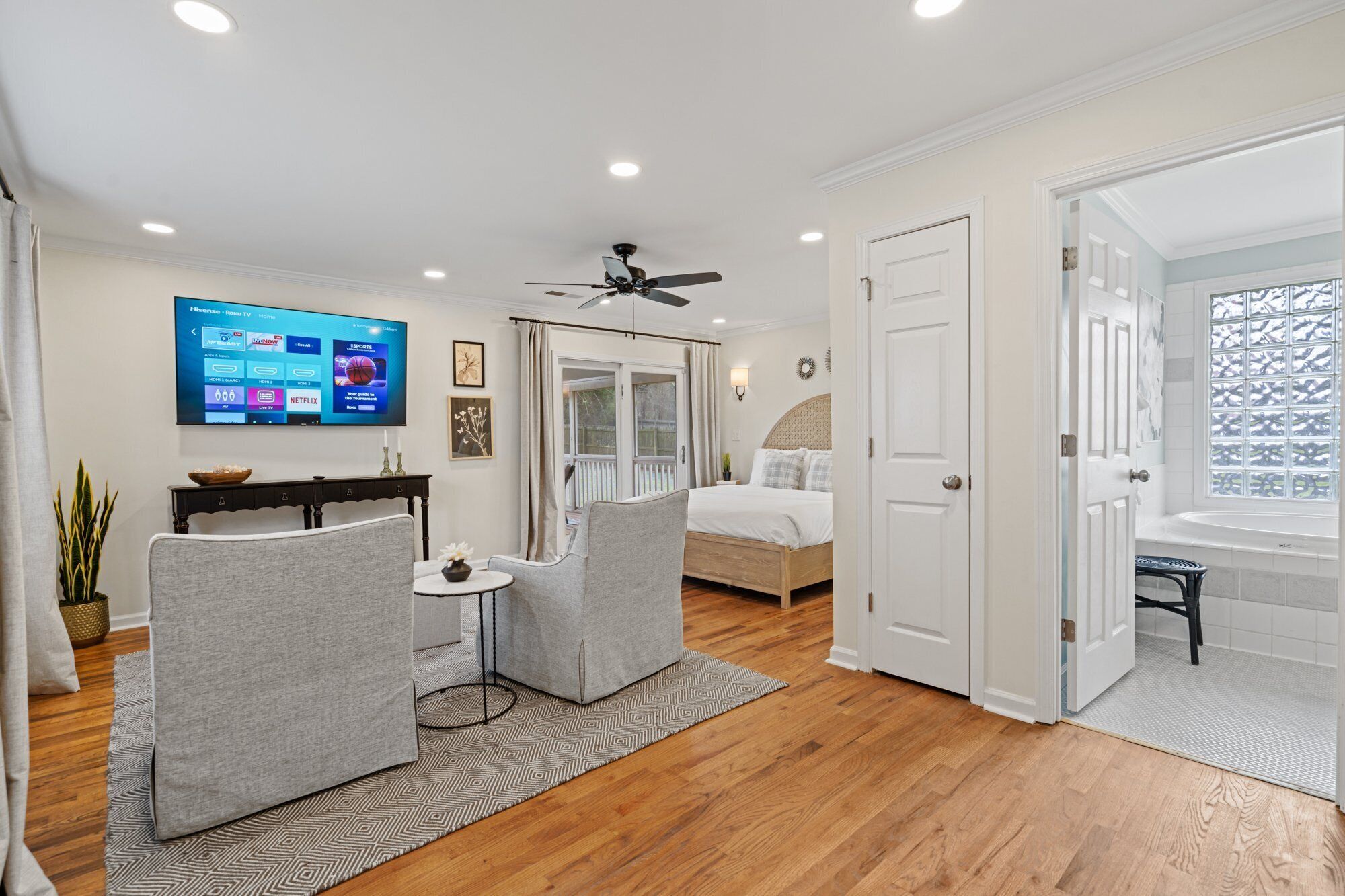 3 habitaciones, wifi y ropa de cama 
