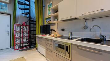 Appartement, 1 lit double, animaux de compagnie acceptés | Cuisine privée