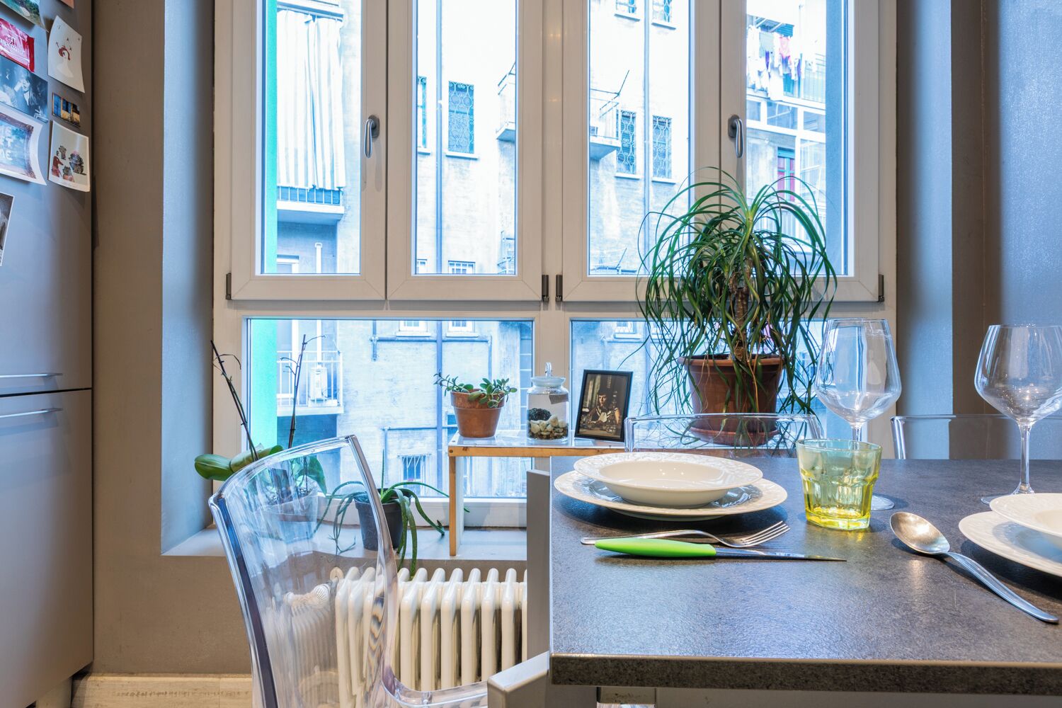 Appartement, 1 lit double, animaux de compagnie acceptés | Salle à manger