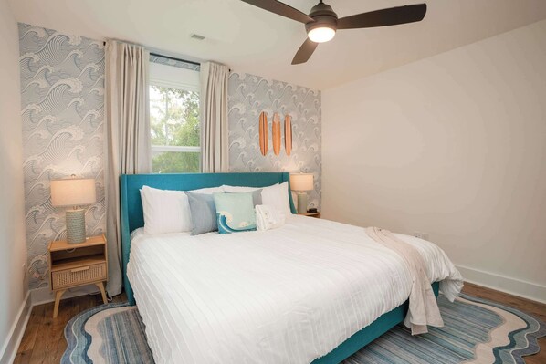 4 chambres, Wi-Fi, literie fournie