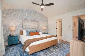 4 chambres, Wi-Fi, literie fournie
