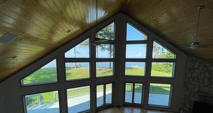 Waterfront 5BR Getaway with AC, Private Dock & Scenic Heathsville Views