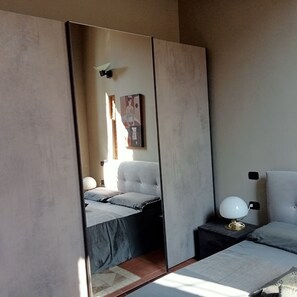 1 bedroom, iron/ironing board, bed sheets