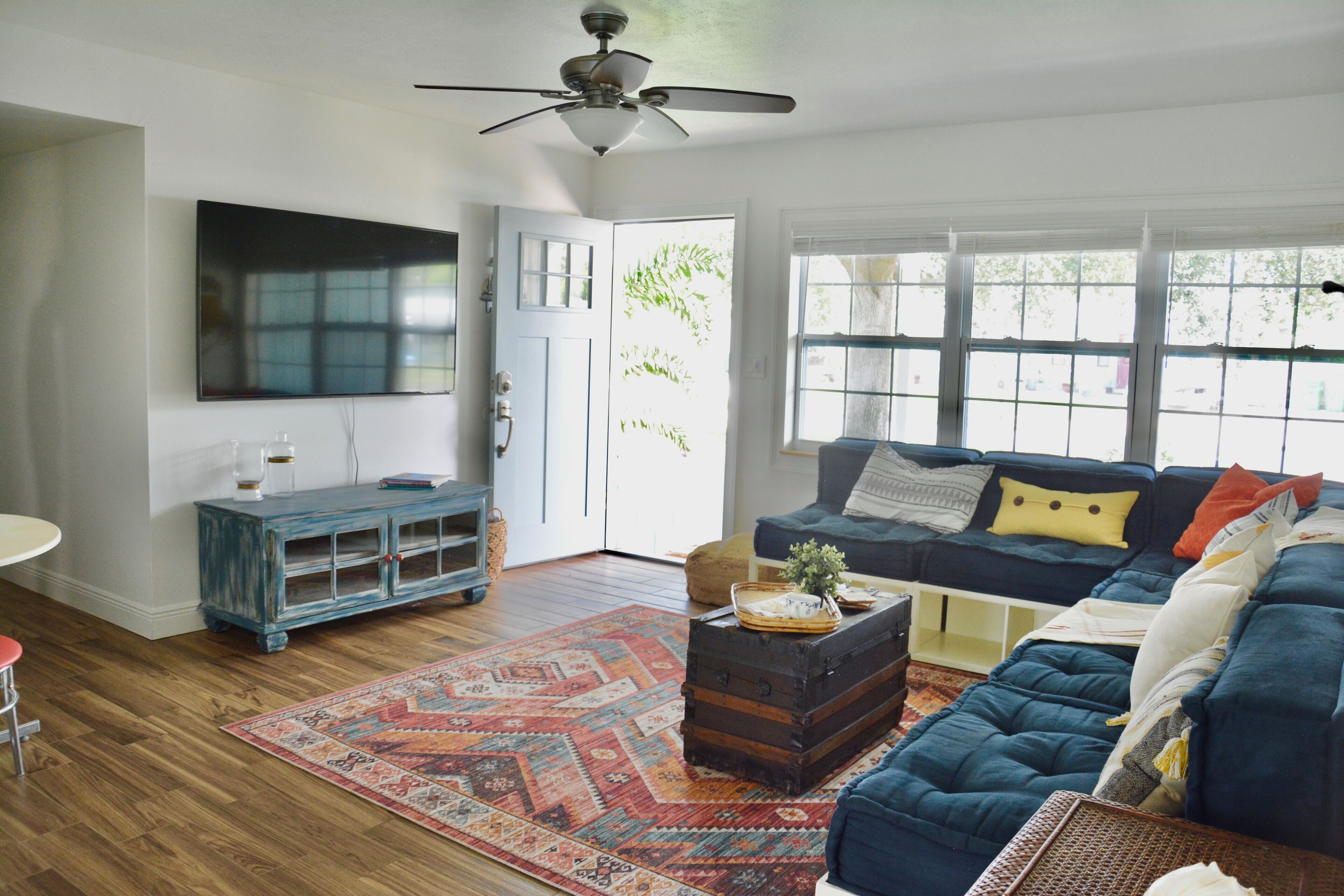 Smart-tv och böcker