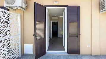 Double Room, City View | Terrace/patio