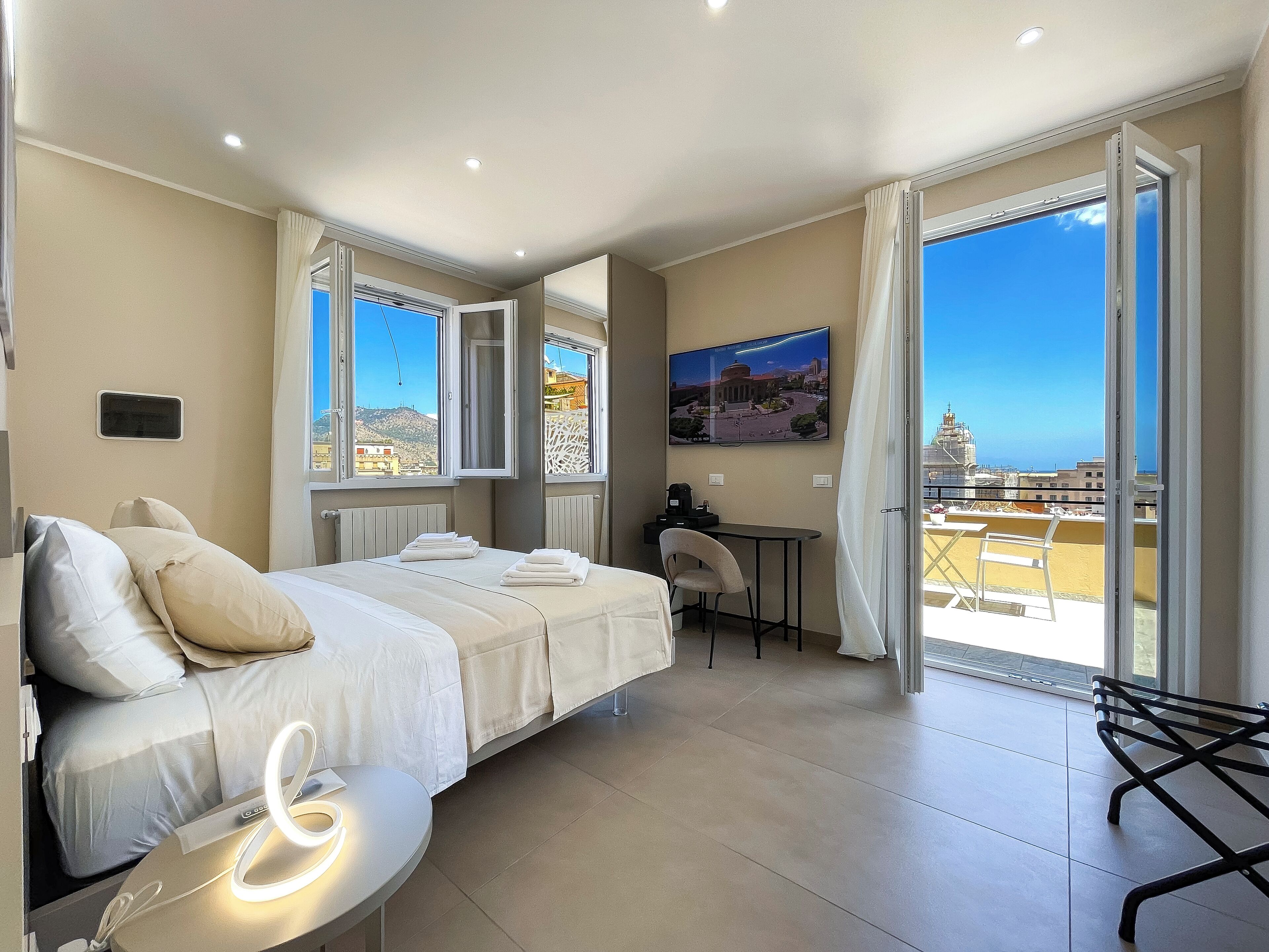 Habitación doble, vista a la ciudad | Wifi gratis 