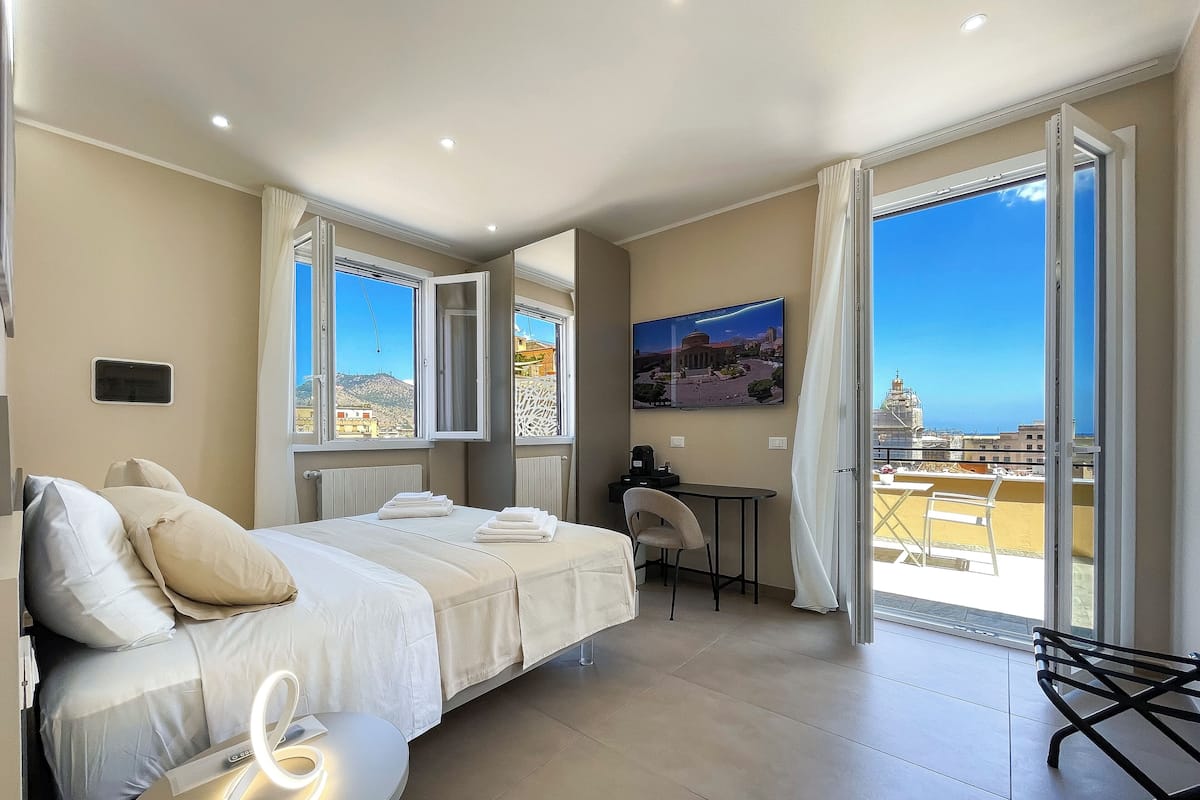 Habitación doble, vista a la ciudad | Wifi gratis