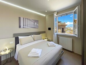 Quarto casal, vista para a cidade | Wi-Fi de cortesia