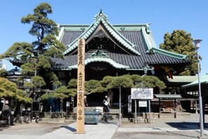 Blick von der Unterkunft