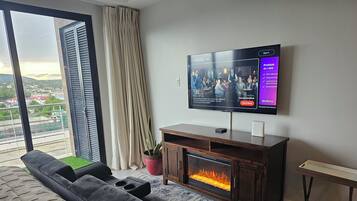 Älytelevisio, takka