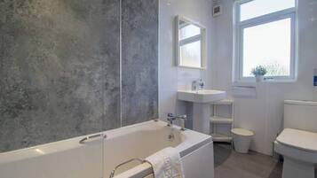 Shower, hair dryer