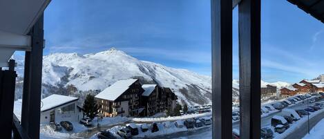 Blick von der Unterkunft