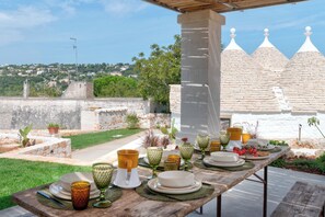 Restauration en plein air