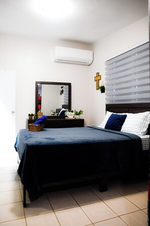 Blackout curtains, soundproofing, iron/ironing board, free WiFi