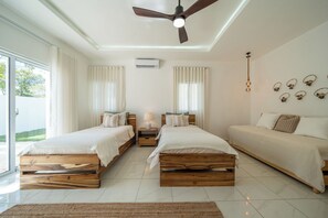 2 間睡房、熨斗/熨衫板、Wi-Fi、床單