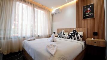 1 chambre, coffres-forts dans les chambres, Wi-Fi gratuit