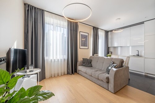 Beach and forest front apartment in Dzintari