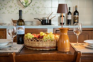 Apartment | Private kitchen - Studio Apartment in a Farmhouse With Swimming Pool (Assisi)