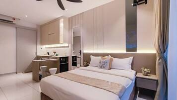 Tabla de planchar con plancha