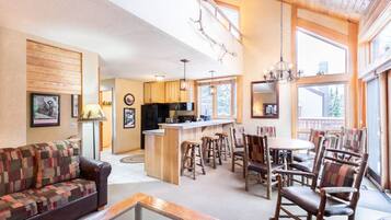 TV, fireplace, table tennis