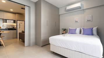 Seterika/papan seterika, Wi-fi percuma, cadar katil