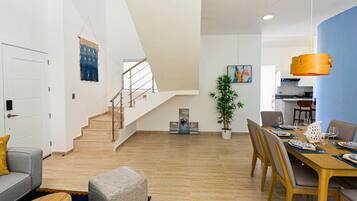 Apartment, Terrace, Garden View | Living area