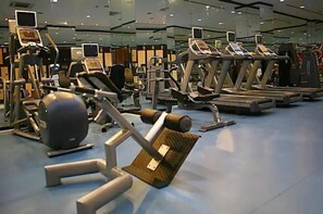 Fitness facility - Goldcity 5 Stars Resort Flat sea View and Aquapark (Alanya)