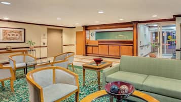 Sala de estar en el lobby