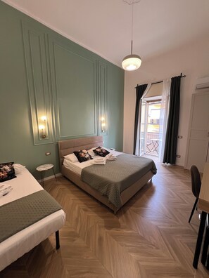 1 chambre, fer et planche Ă repasser, Wi-Fi, literie fournie