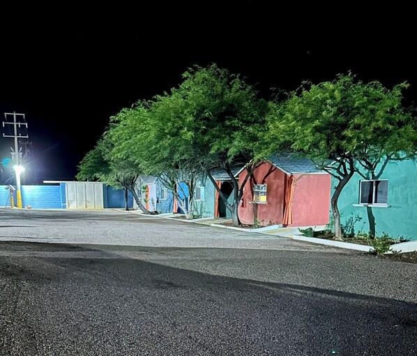 Fachada de la propiedad
