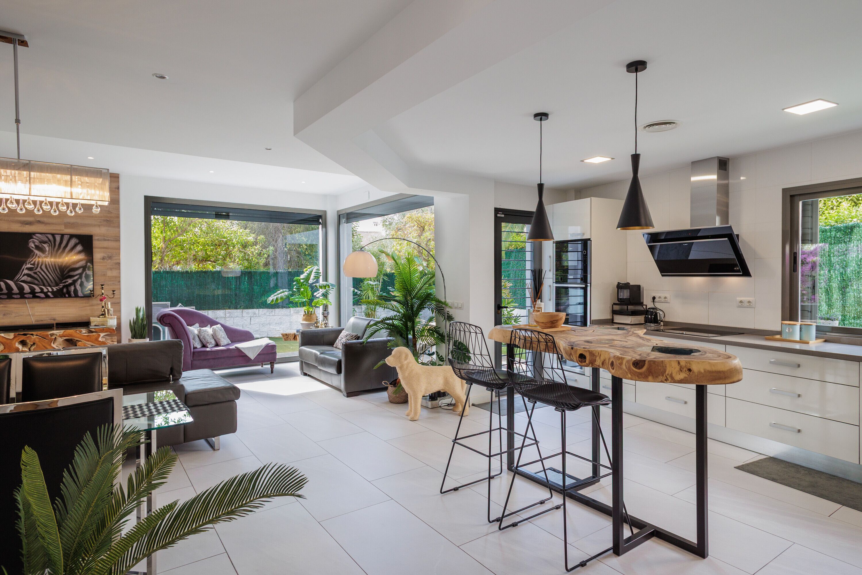 Een televisie en videogames