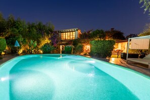 Outdoor pool - 5* wellness chalet near Palma de Mallorca (Santa Maria del Camí)