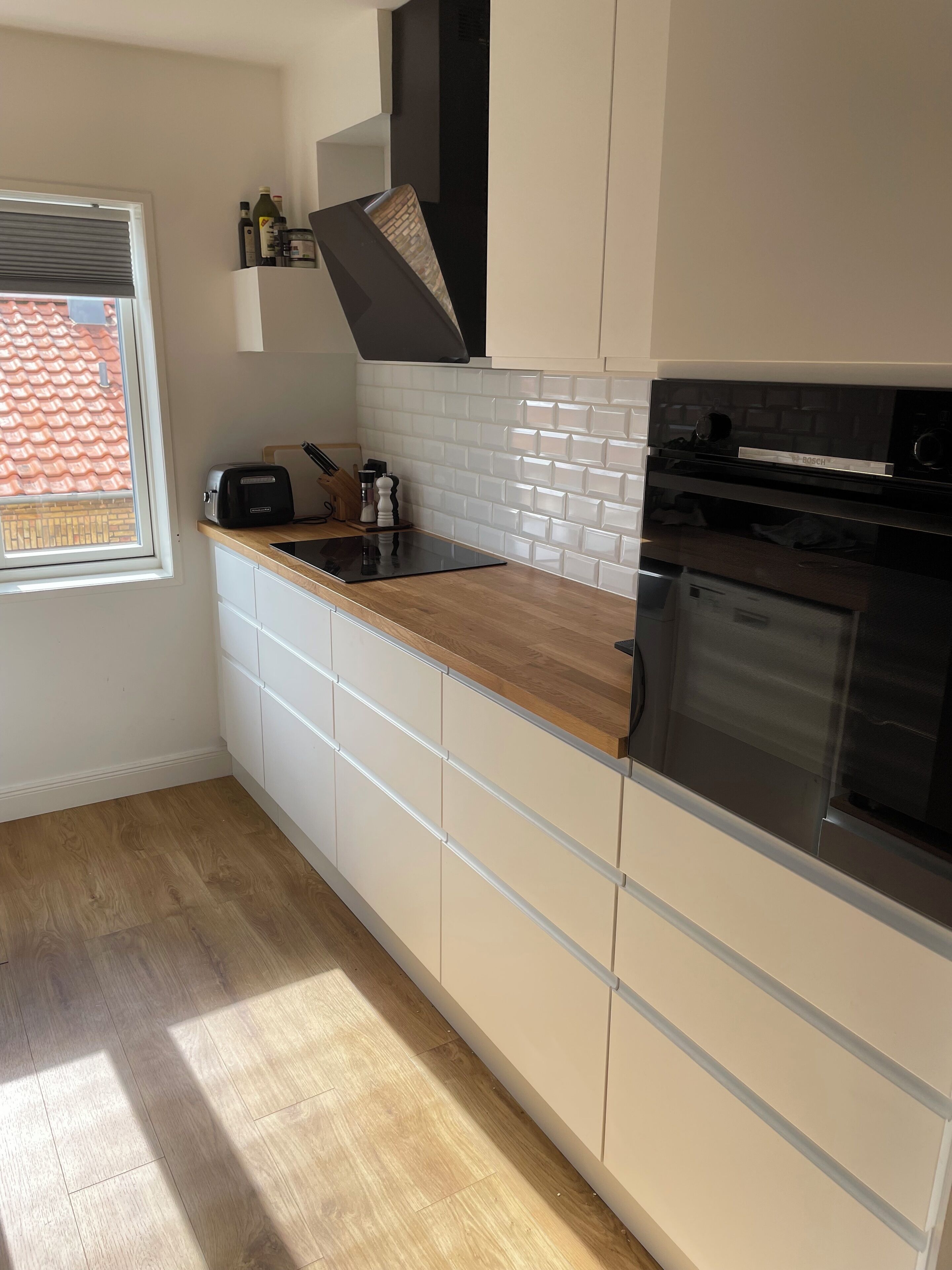 Mikrobølgeovn, ovn, kogeplade, opvaskemaskine