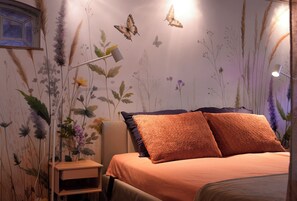 1 غرفة نوم وواي فاي وملاءات أسرّة