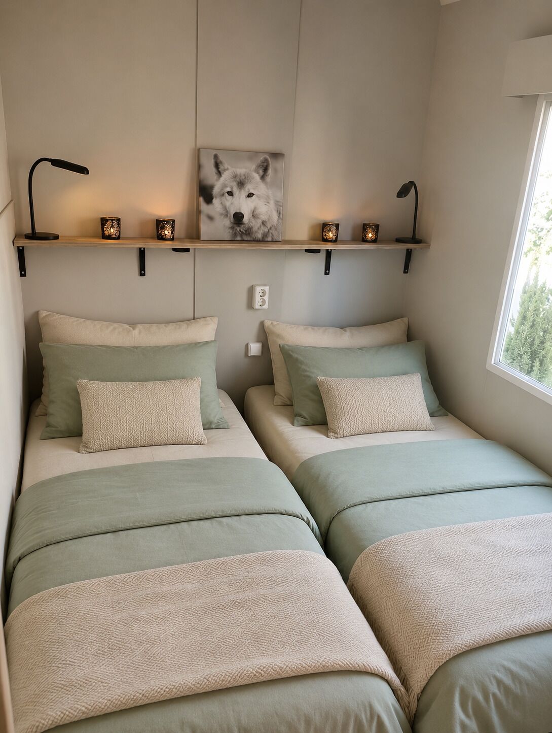 2 slaapkamers, wifi, beddengoed