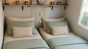 2 slaapkamers, wifi, beddengoed