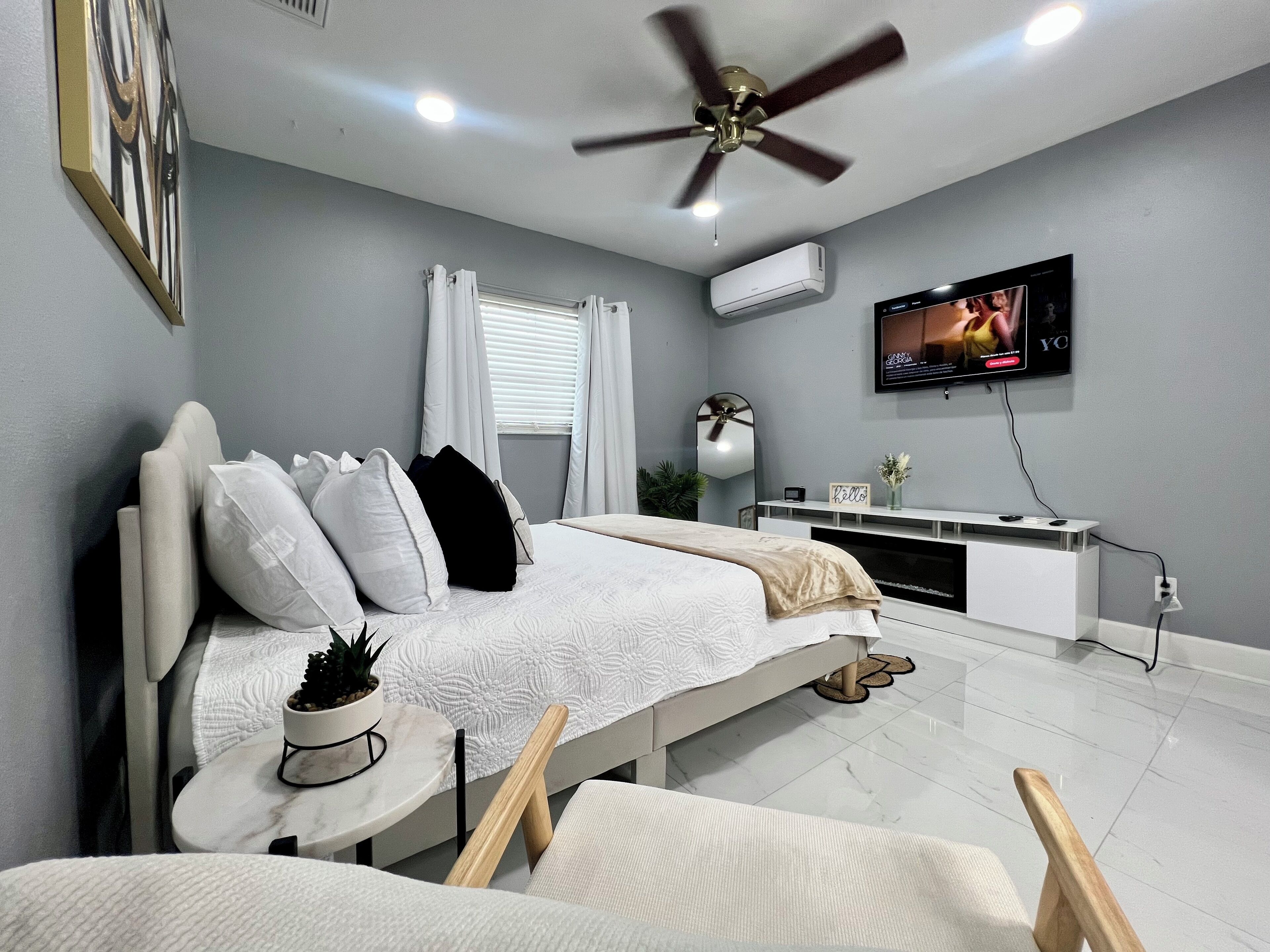 1 Schlafzimmer, Bügeleisen/Bügelbrett, Internetzugang, Bettwäsche