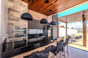 Apartamento básico | Restaurante al aire libre