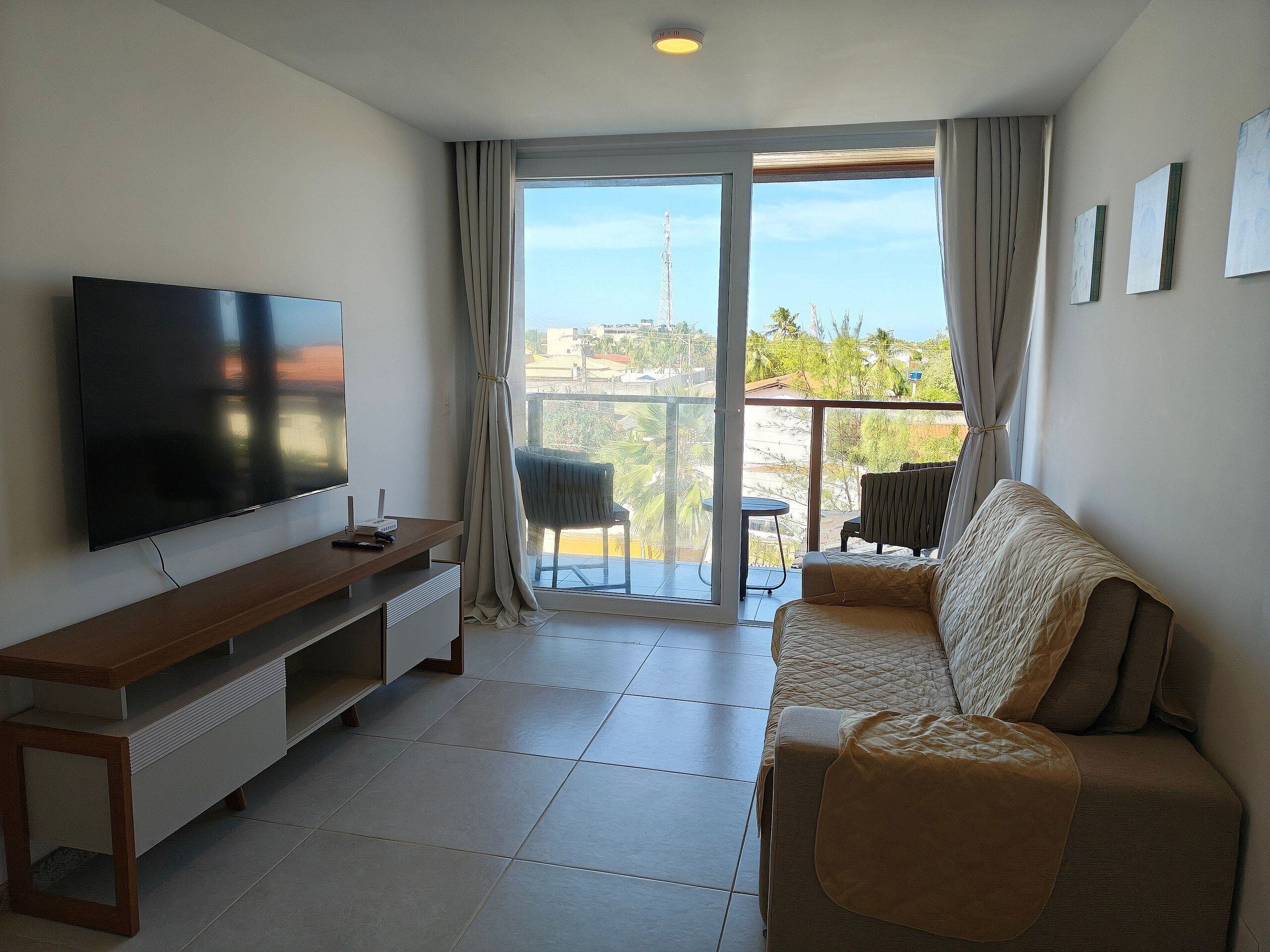 Basic Apartment | Living area | 32-cm Smart TV with digital channels